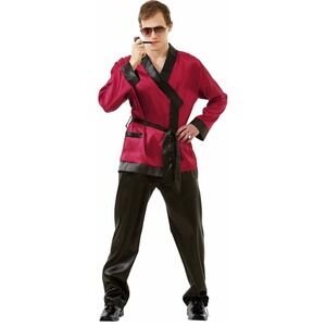 Hauntlook Bunny Enthusiast Costume Robe and Pants - Size‎ X Large (XL)